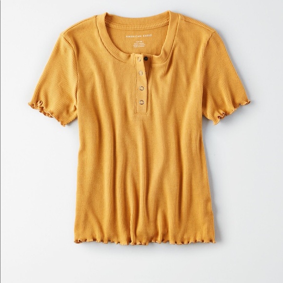 American eagle short sleeve Henley - Picture 1 of 5